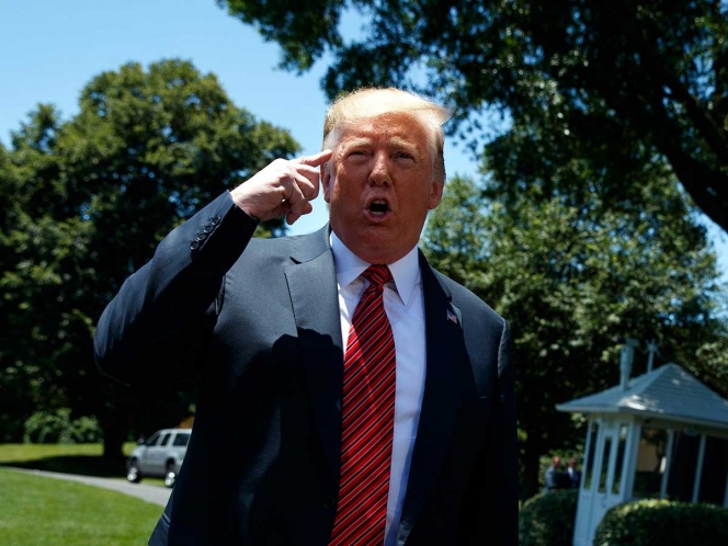 Acuerdo secreto con México entra en vigor cuando yo quiera: Trump