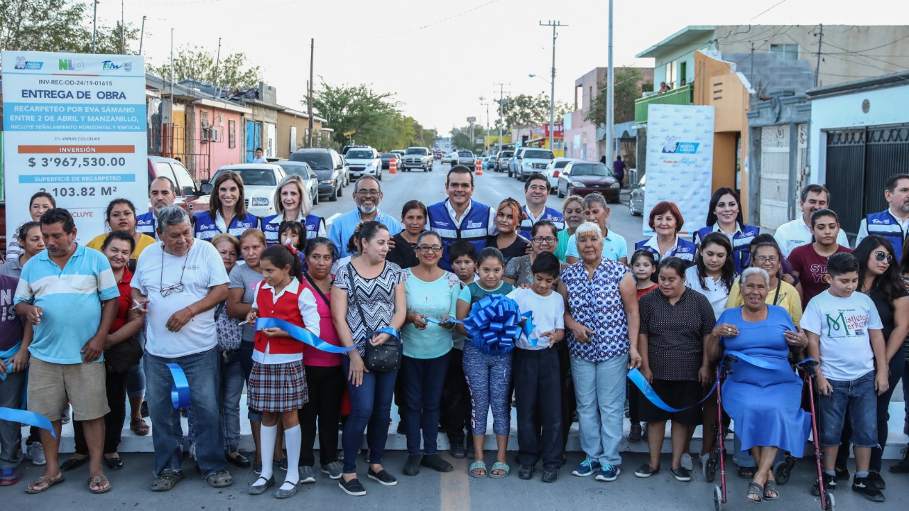 Cumple Rivas a ciudadanos:  59 obras mejoran vialidades