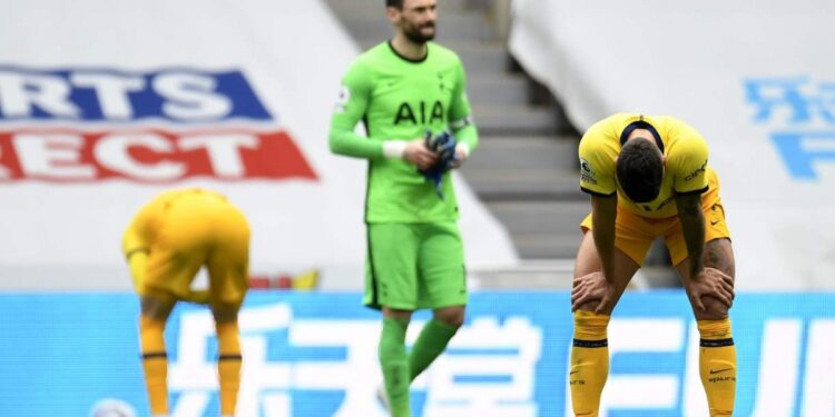 Tottenham deja ir victoria que tenía en la bolsa