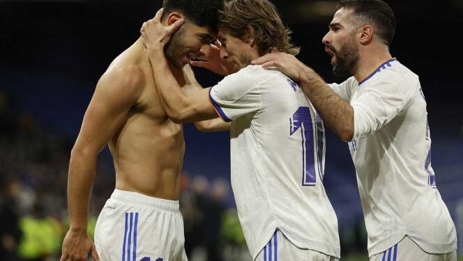Marco Asensio rescata al Real Madrid ante el Granada