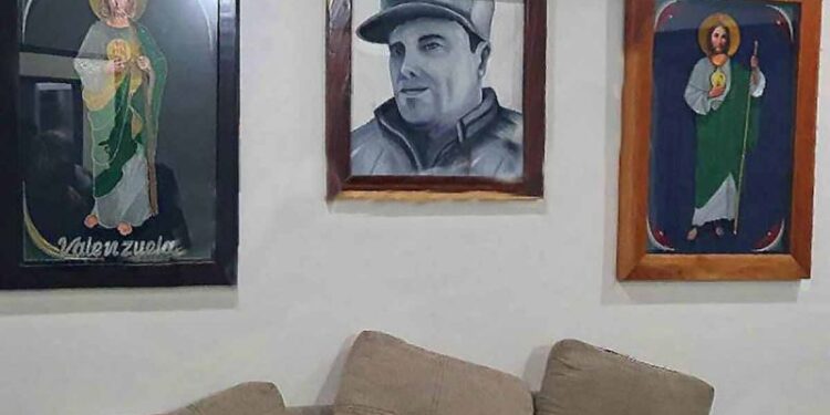 ‘El Chapo’, objeto de culto en penal de Culiacán