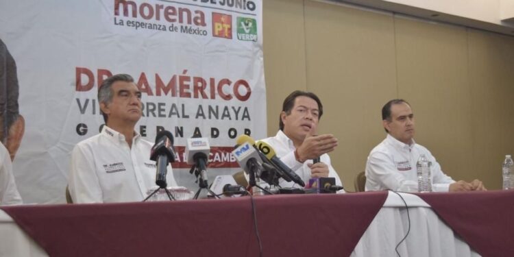 Condena Mario Delgado persecución política contra alcaldesa de Nuevo Laredo