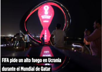 FIFA pide un alto al fuego en Ucrania durante mundial de Qatar