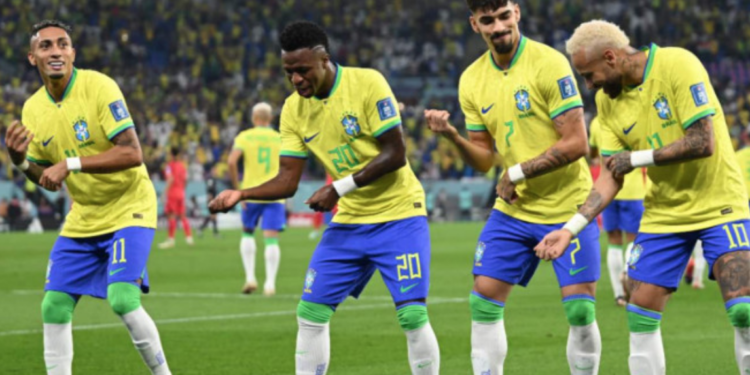 Brasil golea a Corea.