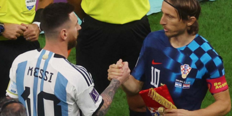 Luka Modric desea que Messi sea campeón mundial