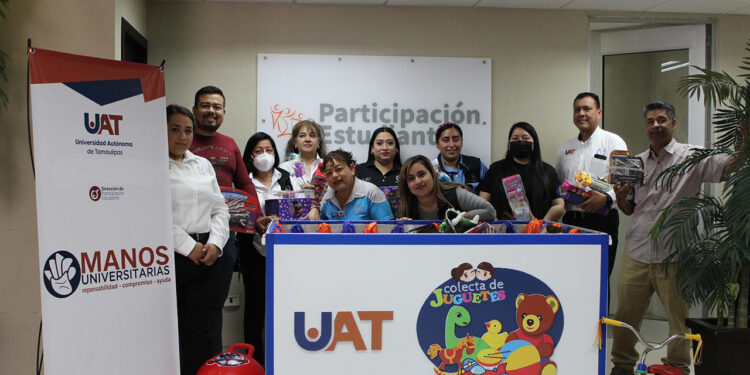 Invita UAT a la colecta «Donando un juguete haces feliz a un corazón»