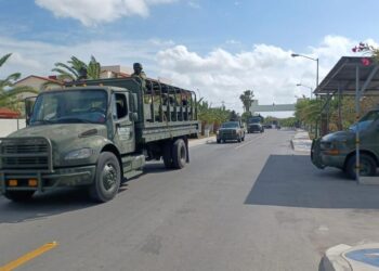 «Invaden» Matamoros con 300 militares y agentes de GN