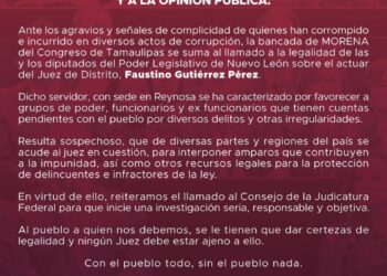 Arremeten diputados contra Juez favorito de Cabeza de Vaca