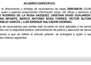 Ofrece FGJE recompensa de 500 mil  pesos por 7 jóvenes desaparecidos  ¡hace siete meses!