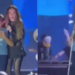 Belinda cumple sueño de niña ciega y la sube a cantar al escenario