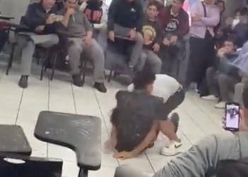 Denuncian padres violencia y desorden en Cbtis 119