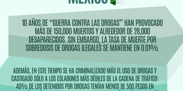 Legalización de drogas, mejor alternativa para frenar violencia sangrienta en México: MUD