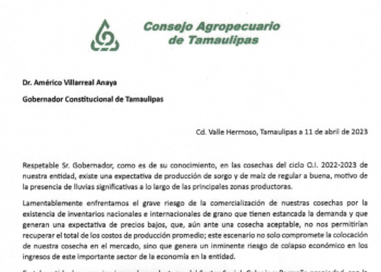 Agricultores formalizan petición de audiencia al gobernador