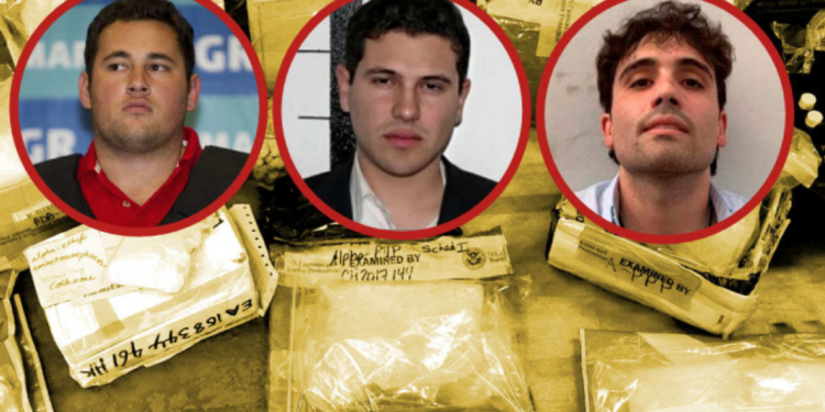 EU presenta cargos contra tres hijos del «Chapo» por producción de fentanilo.