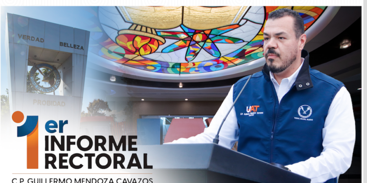 Rector rendirá su primer informe, este viernes.