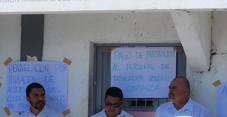 “Toman” empleados instalaciones de Conagua