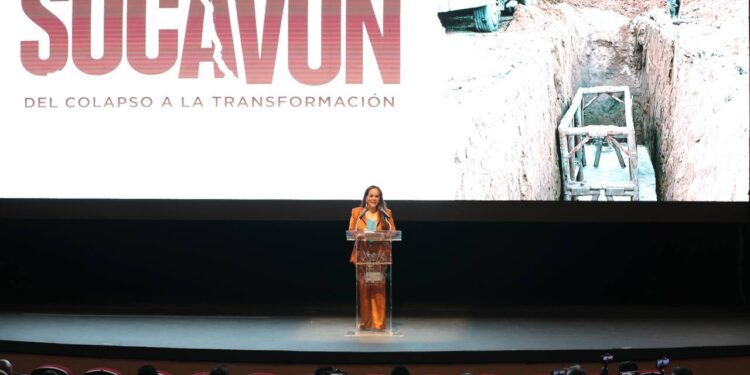Presenta gobierno municipal documental «Socavón del Colapso a la Transformación»