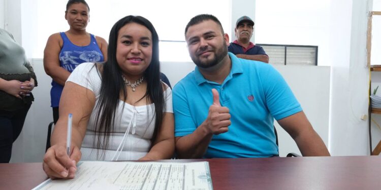 Inician bodas de campaña «Matrimonios colectivos» del sistema DIF