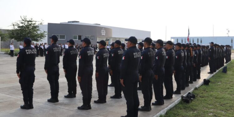 Tercer bloque de la Guardia Estatal culmina Cursi de Readiestramiento Policial