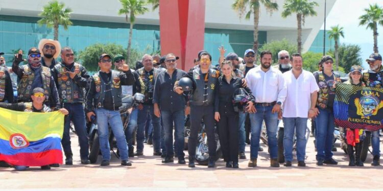 Recibe Victoria a bikers de EU, centroamérica y connacionales.