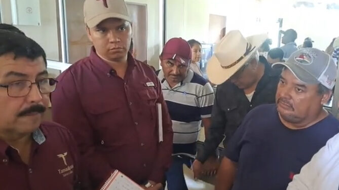 Agricultores demandan que Américo exija a AMLO soluciones para el campo.