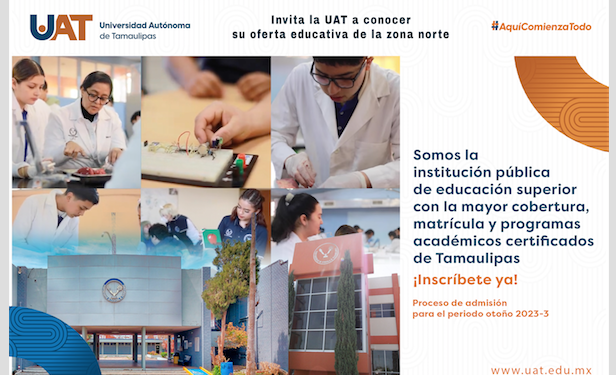 Invita la UAT a conocer su oferta educativa de la zona norte