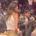 Bad Bunny es ignorado por Kendall Jenner en partido de la NBA