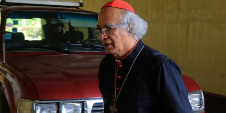 Cardenal de Nicaragua confirma bloqueo de cuentas por lavado