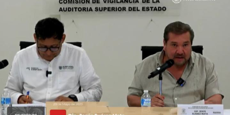 Auditor sigue negado con los diputados.