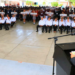 Inaugura alcalde concurso de bandas de guerra y escoltas