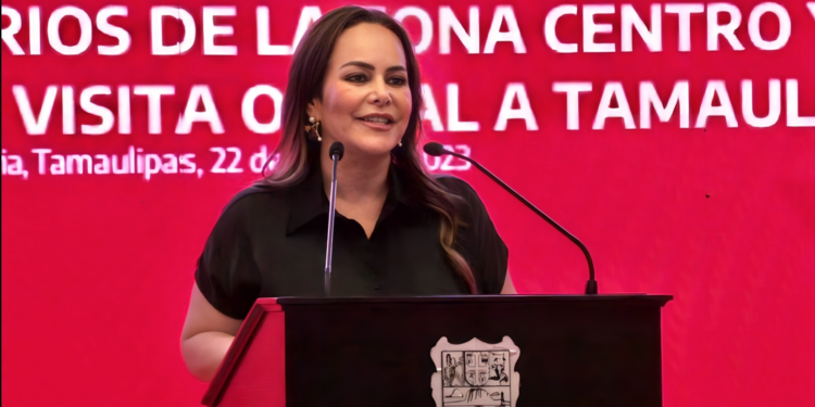 Presenta alcaldesa Carmen Lilia Canturosas ventajas competitivas de Nuevo Laredo ante embajadores europeos