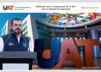 Refrenda rector compromiso de la UAT con la libertad de expresión