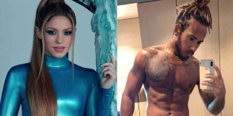 Shakira y Lewis Hamilton, ¡Si están saliendo!