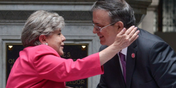 Alicia Bárcena, nueva secretaria de Relaciones Exteriores.