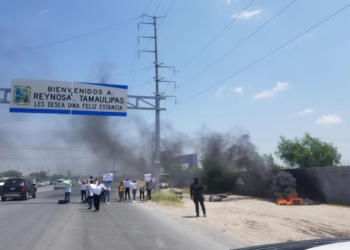 Disuelve Guardia Estatal protesta en Reynosa