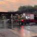 Apoya Protección Civil de Nuevo Laredo a sofocar incendio en Anáhuac, Nuevo León.