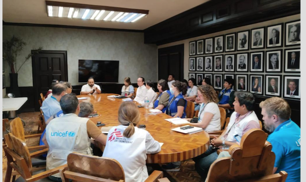 Gobierno de Tamaulipas coordina acciones con organismos internacionales para mejorar en la población migrante