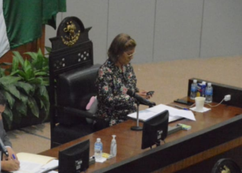 Remueven Morena y MC a secretaria de la mesa directiva del Congreso; «es violencia política», acusa el PAN.