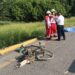 Atropellan a Ciclista de 60 Años, Conductor Huye del Lugar