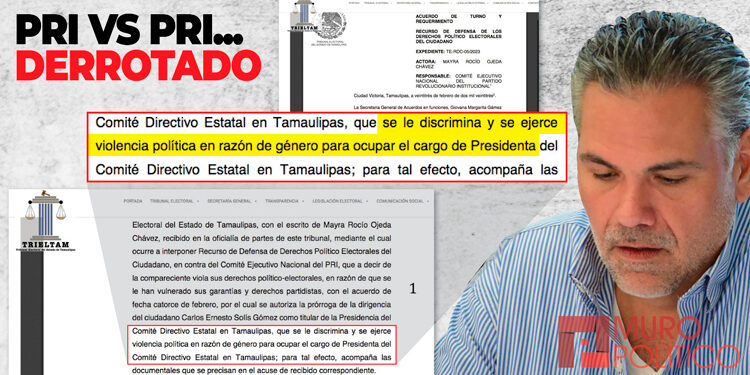 PRI Estatal y Comisión Nacional de Justicia Partidaria enfrentan recursos por violación de derechos políticos electorales