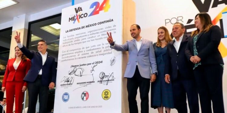 Partidos de Va por México se enfrentan al reto de definir método de selección de candidato presidencial