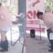 Diputado se queda sin pantalones en pleno mitin.