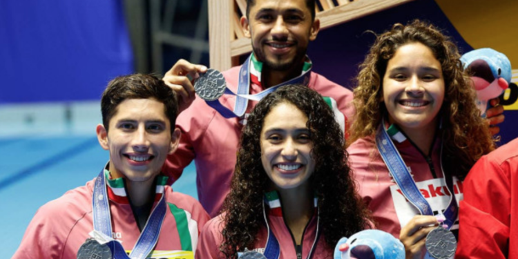 Gana México subcampeonato en Mundial de Natación