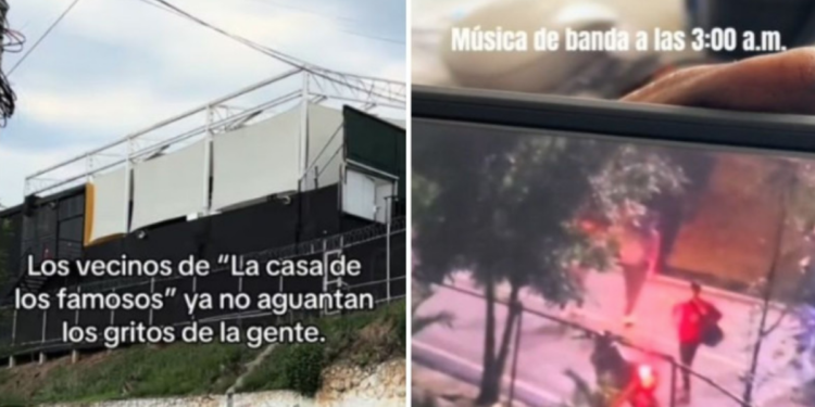 Vecinos de la Casa de los Famosos se quejan de ruido al exterior