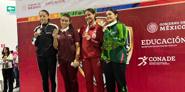 Brillo plateado para San Luis Potosí: Suma dos medallas de plata en Juegos Nacionales CONADE 2023