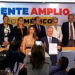 Santiago Creel se inscribe como aspirante presidencial del Frente Amplio por México