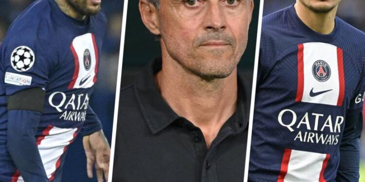 Neymar y Verratti No Son Considerados por Luis Enrique en el PSG