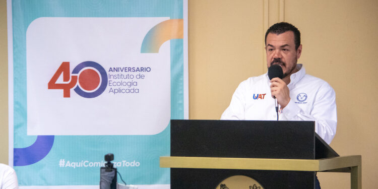 Preside rector de la UAT ceremonia del 40 aniversario del Instituto de Ecología Aplicada