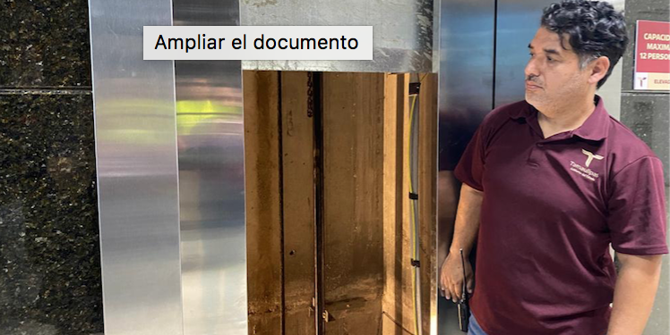 Una buena: capacitan a burócratas sobre emergencias en elevadores en Torre Bicentenario