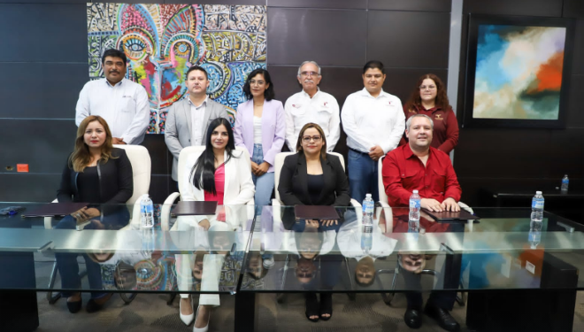 Firma Sebien convenio para establecer «Comedor del Bienestar» en Díaz Ordaz
